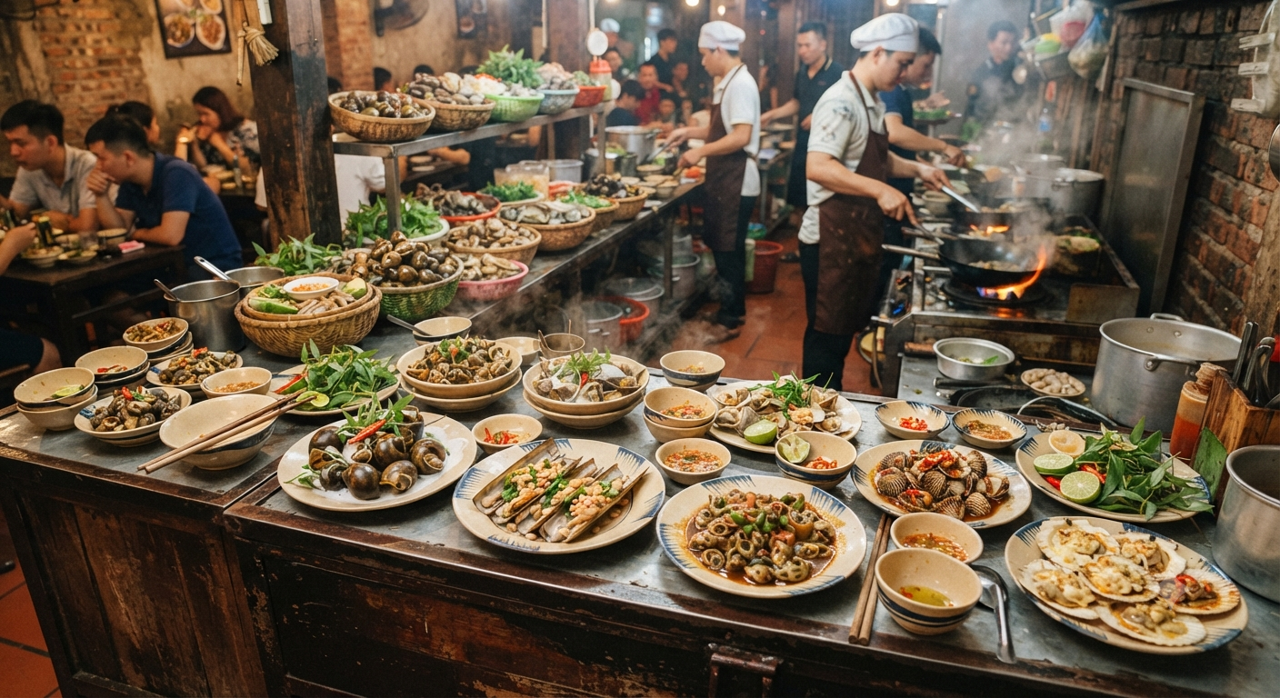 Khám phá thế giới ốc phong phú và cách chế biến đa dạng
