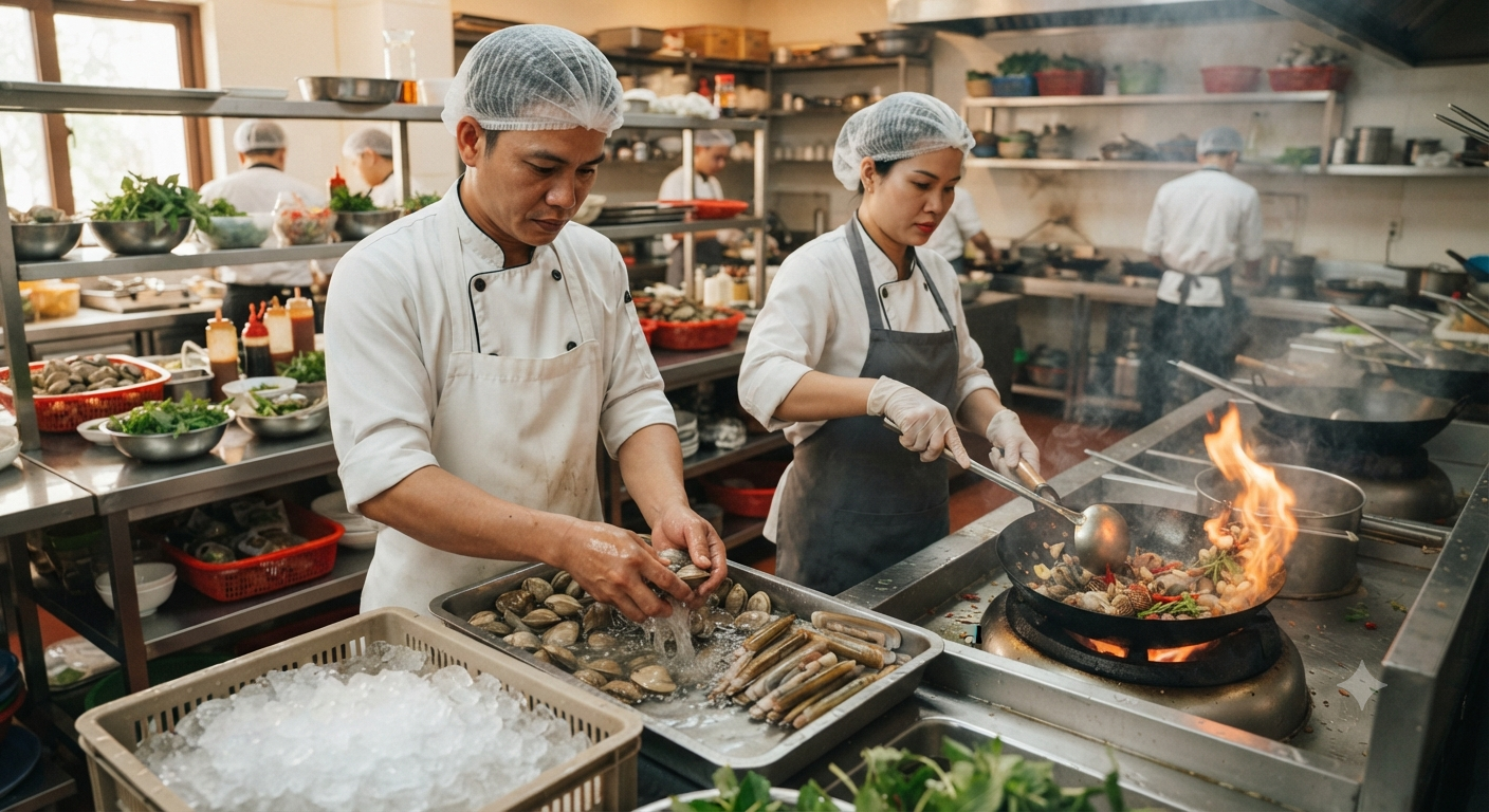 Quy trình bảo quản và chế biến chuyên nghiệp