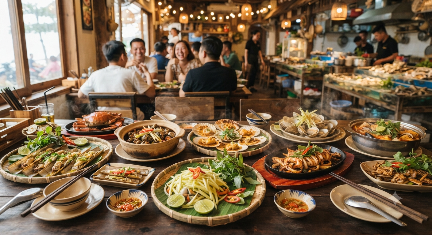 Thực đơn đa dạng, phong phú và sáng tạo